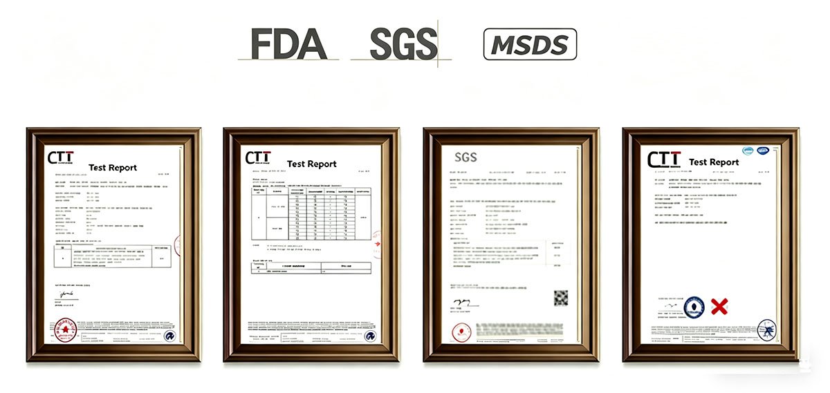 our certificates