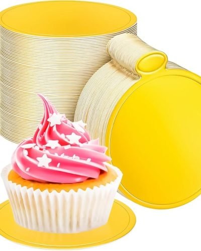 gold cake boards paper mini dessert cake tray