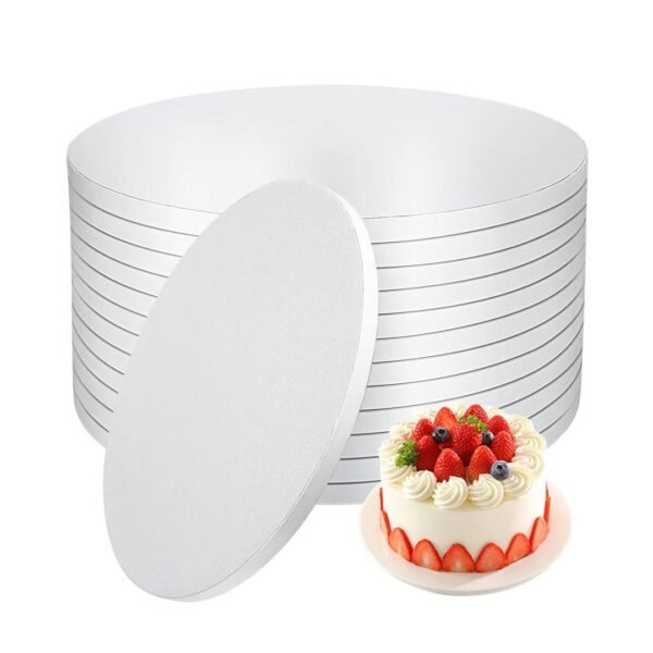 paper cake drum white paper cake board