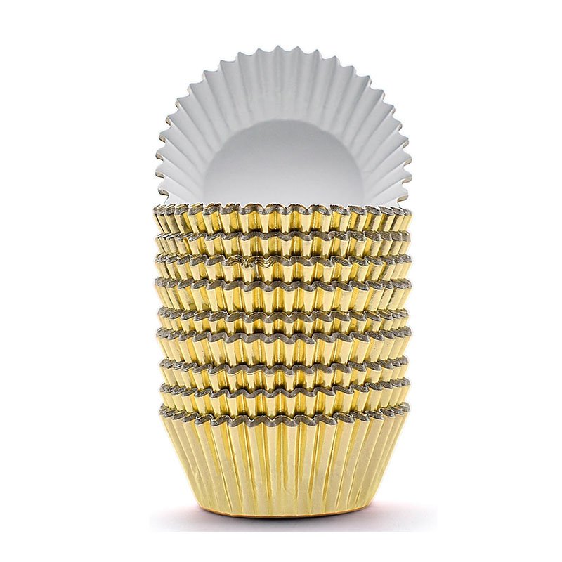 gold silver foil greaseproof paper cupcake liners gold silver foil greaseproof paper cupcake liners