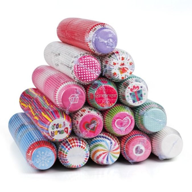 cupcake liner shrink film packaging