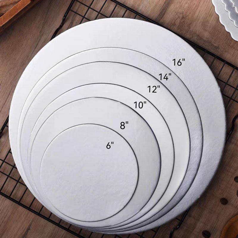 Paper Cake Board Sliver Dessert Trays sliver paper cake board dessert trays
