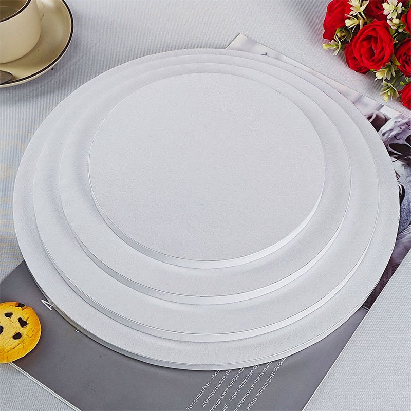 White Round Cake Drums Cakebon cake boards