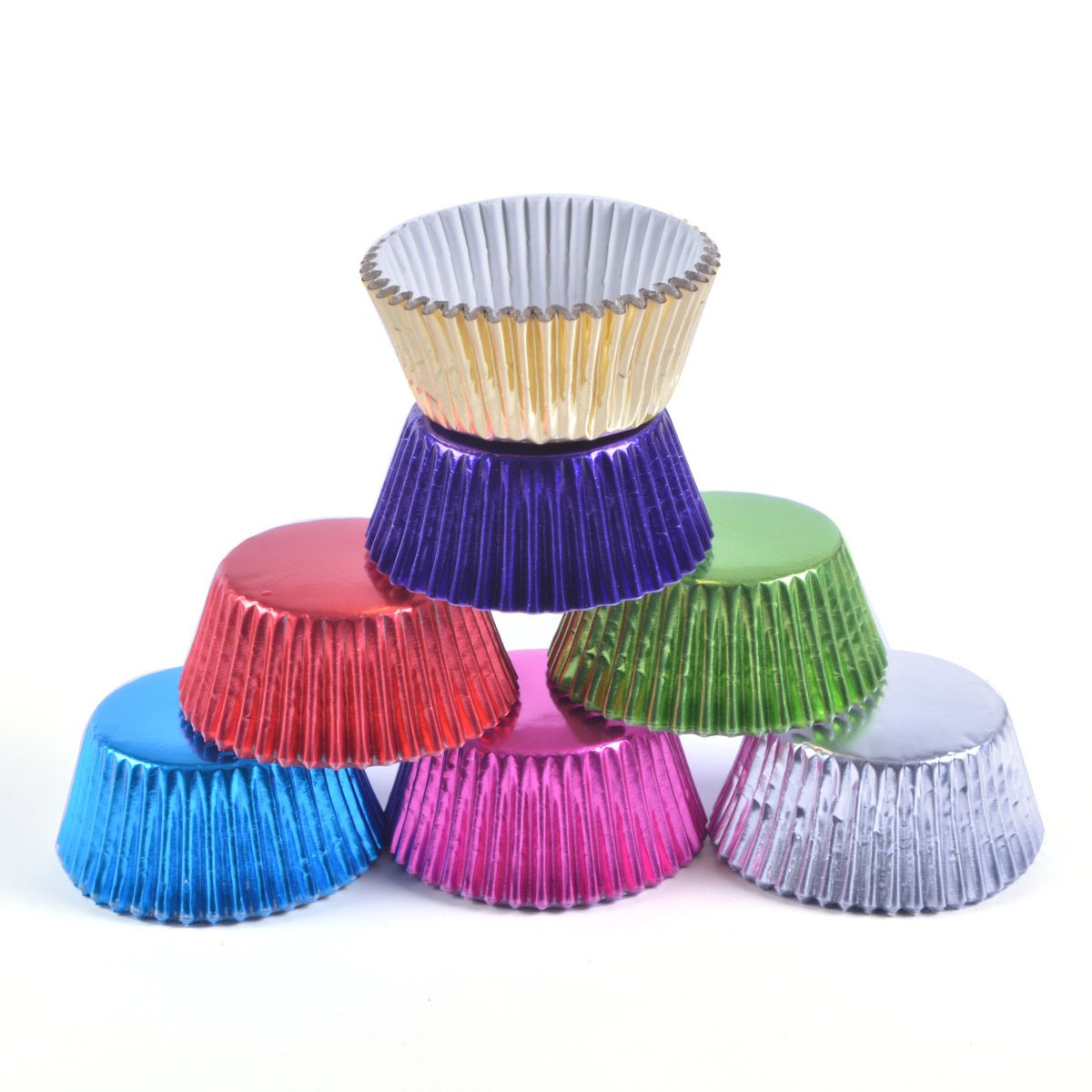 Green Foil Cupcake Liners for Different Parties, Weddings Wholesale foil cupcake liners bulk orders – disposable aluminum baking cups for bakeries and event caterers