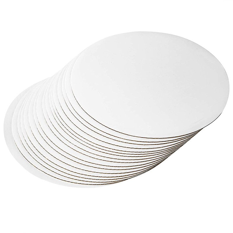 10 Inch White Cake Boards Round for Bakery Round cake base, cardboard, 10-inch, white