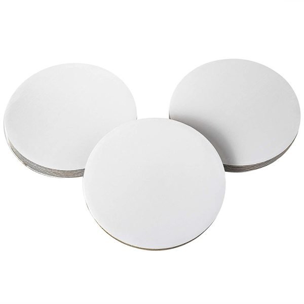 10 inch white cake boards round for bakery