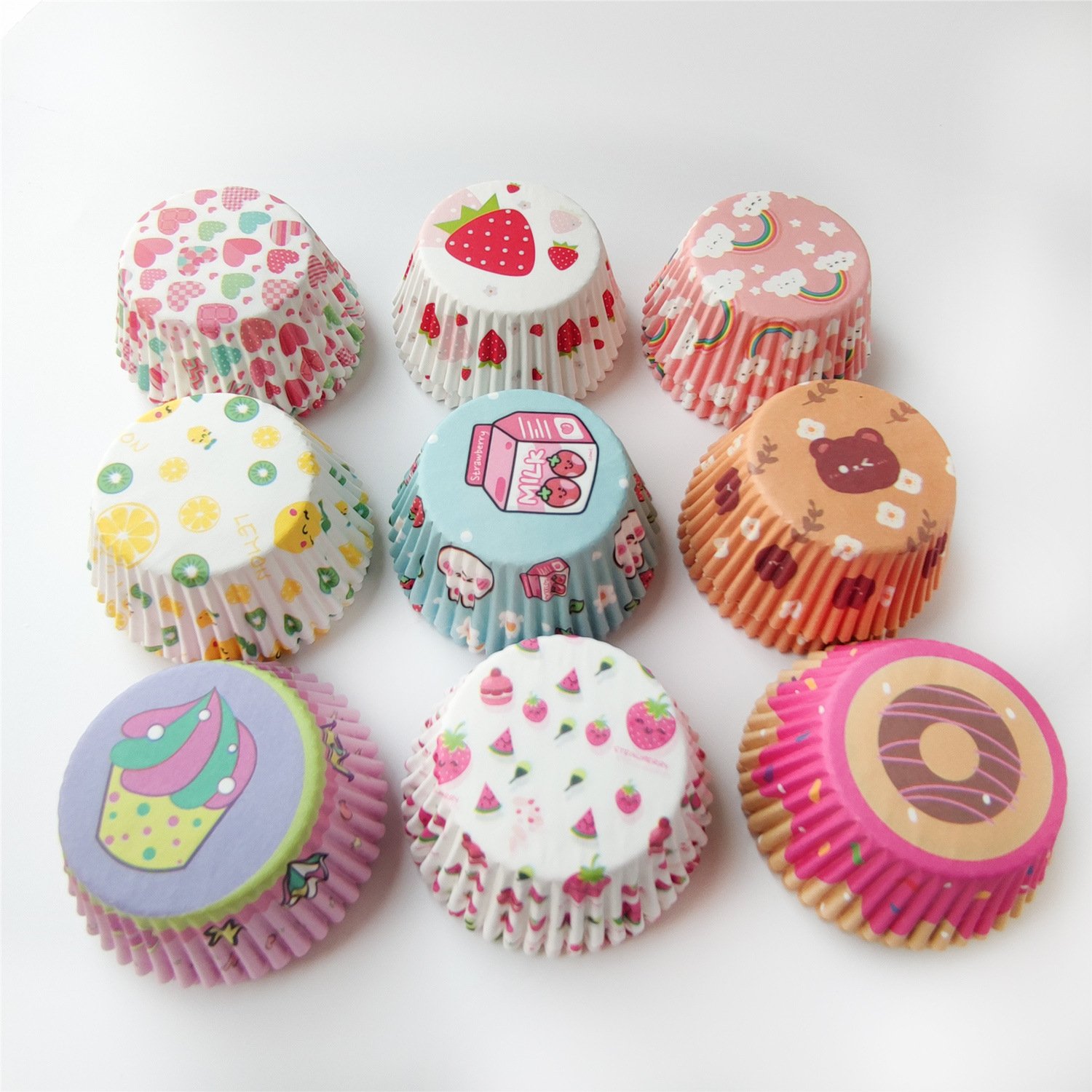 Cup Cake Liners for Kids Party Oil‑block cupcake liners for kids party, keep frosting and fillings from staining little fingers and clothes.