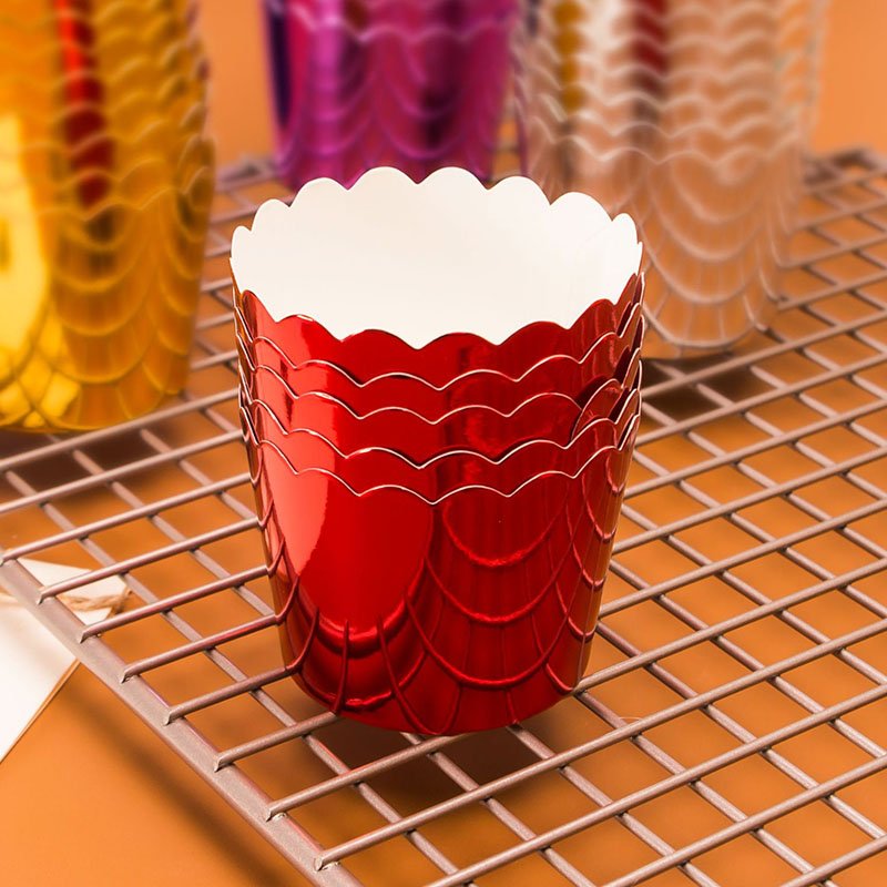 Muffin Paper Cupcake Wrappers Versatile muffin paper cupcake wrappers, suitable for both standard muffin tins and cupcake pans – one liner for all treats.