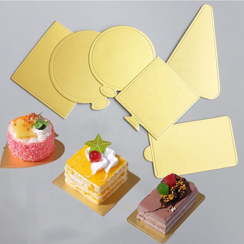 Mousse Cake Dessert Cardboards Mousse cake boards 8cm diameter, mini cardboard cake bases for single-serving desserts and mousse cups