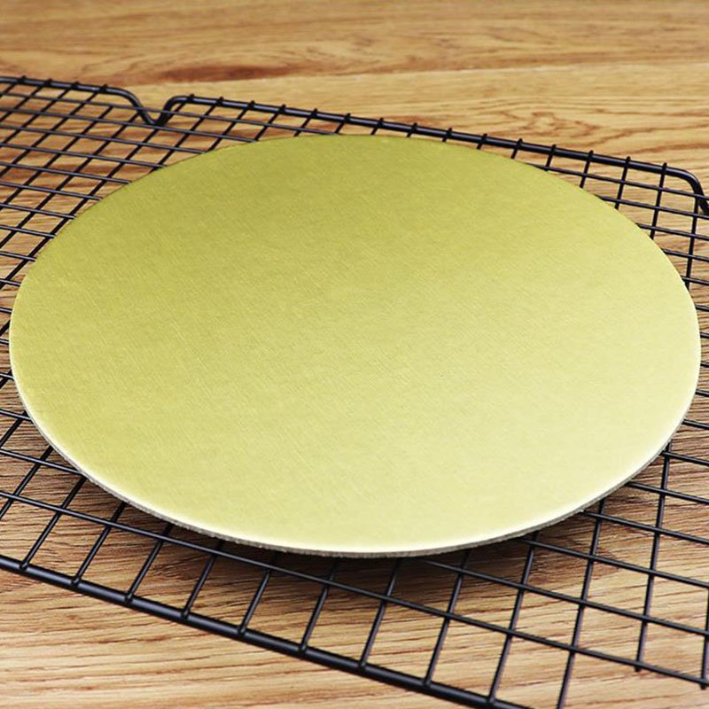Round Cake Boards Cake Plates Gold Paper cake boards gold 10inch