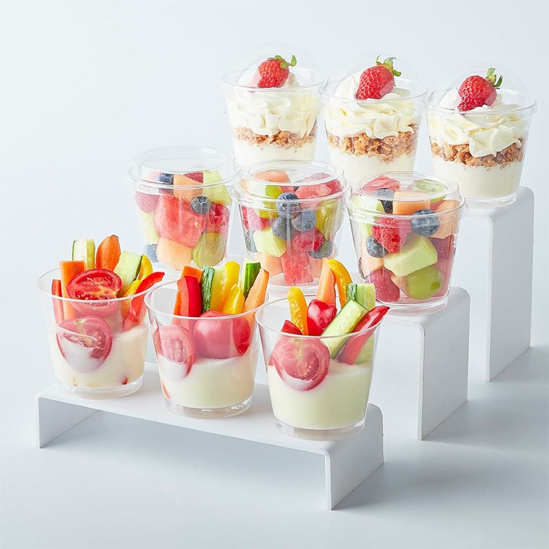 Round Dessert Cups 180ml Bulk round dessert cups 180ml , professional-grade disposable cups for bakeries, cafés and large-scale catering