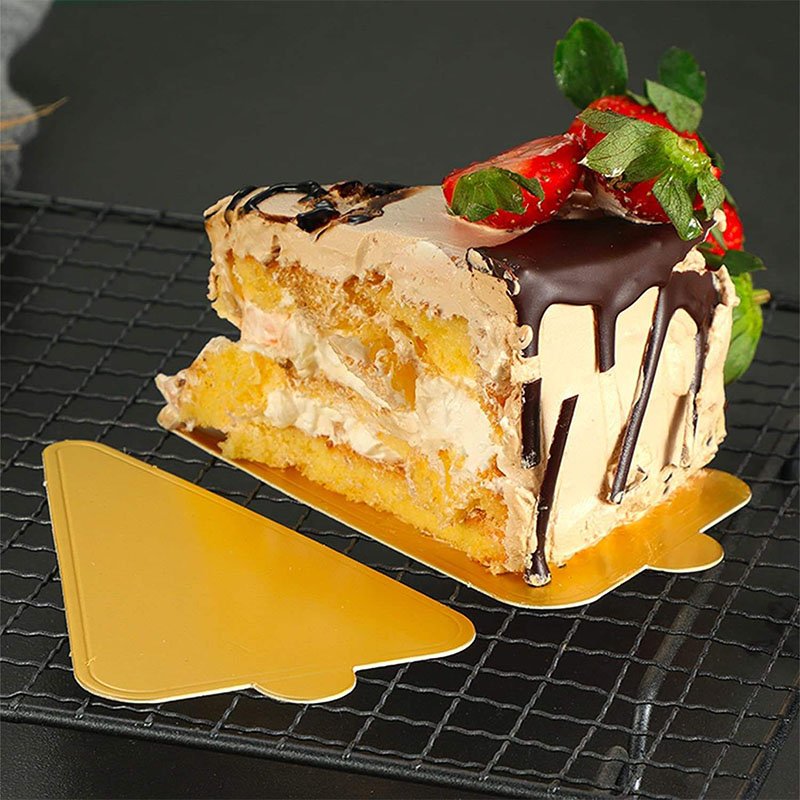 Mousse Cake Dessert Cardboards Triangle cake dessert cardboards for mousse cake