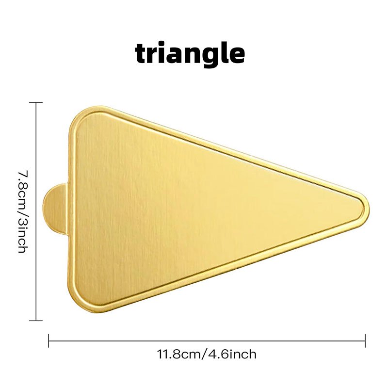 Mousse Cake Dessert Cardboards 3inch triangle cake dessert cardboards