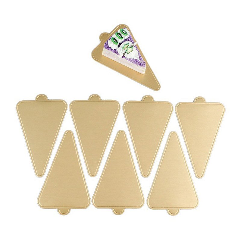 4.6 Inch Triangle Mousse Cake Board for Pastries 4.6 inch triangle mousse cake board