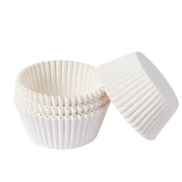Good quality standard white paper cupcake liners 5cm