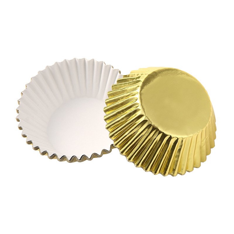 Gold Foil Muffin Cupcake Liners gold foil muffin cupcake liners