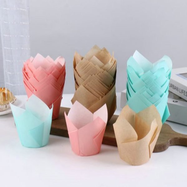 Tulip cupcake liners muffin cups