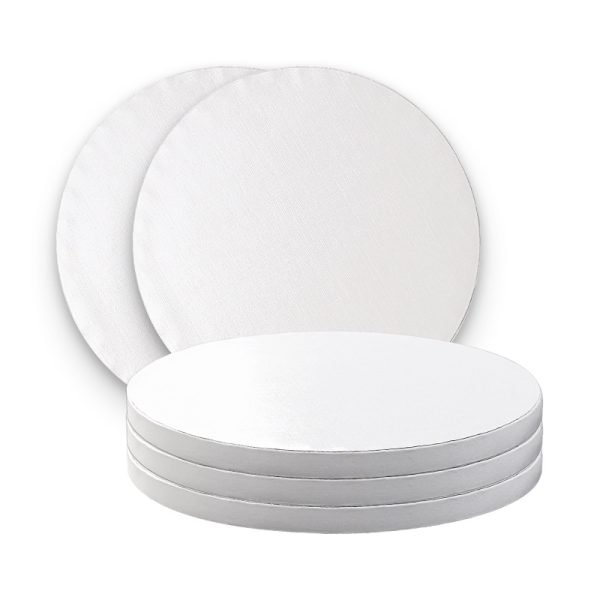 White round cake drums 16 inch – sturdy cardboard cake boards for layer cakes and dessert displays