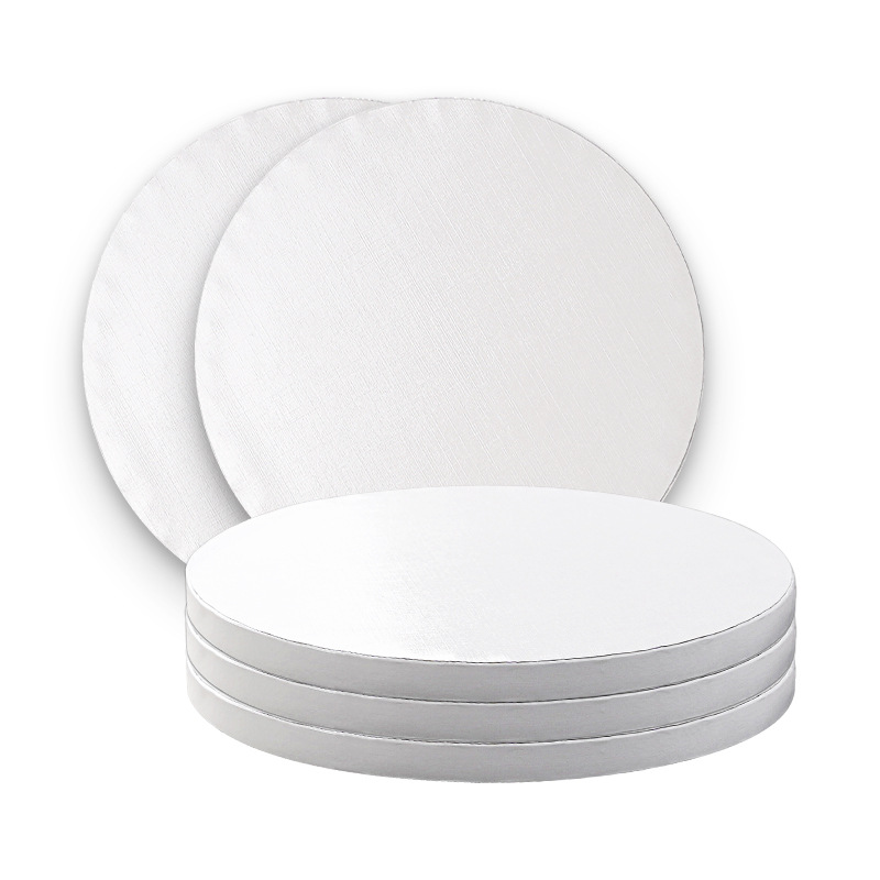 White Corrugated Cake Drums 16 Inch White round cake drums 16 inch – sturdy cardboard cake boards for layer cakes and dessert displays