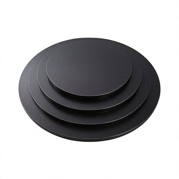wholesale black round cake drums