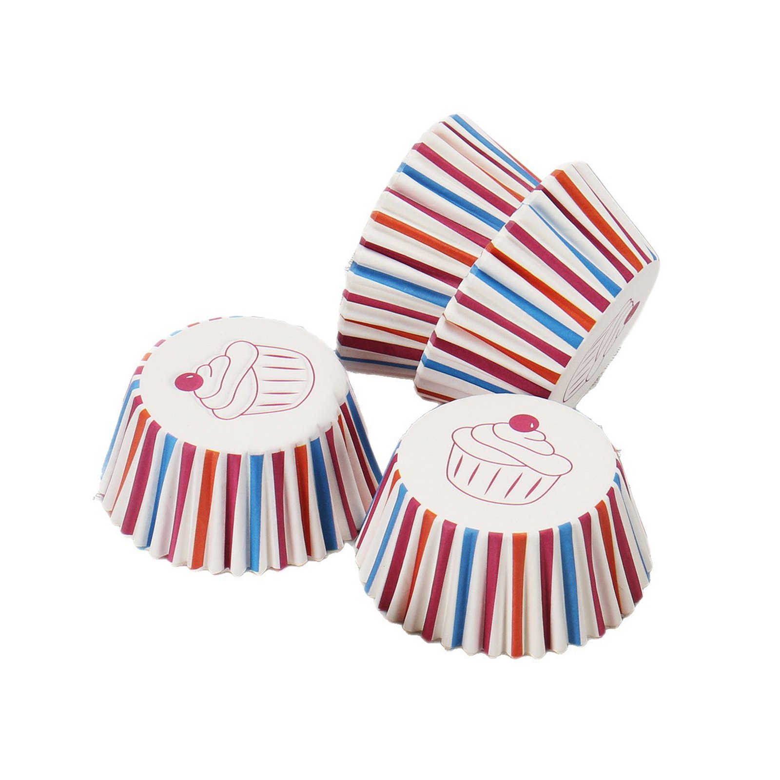 Heat Resistant Colorful Bake Paper Cups Muffin Cupcake Liners Colorful bake paper cups