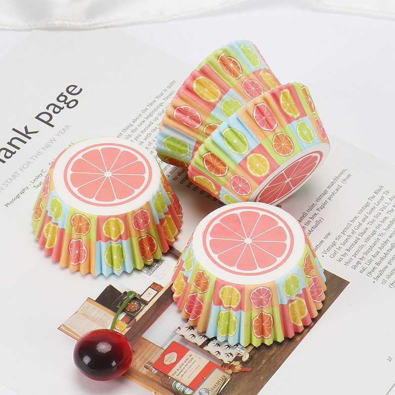 Heat Resistant Colorful Bake Paper Cups Muffin Cupcake Liners Greaseproof colorful cupcake liners for weddings