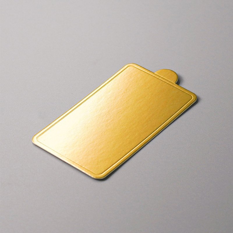 Heart Shaped Mini Gold Cake Boards Dessert Displays Tray Party Birthday Baking Gold cake board with mini cake for weddings and Valentine's Day