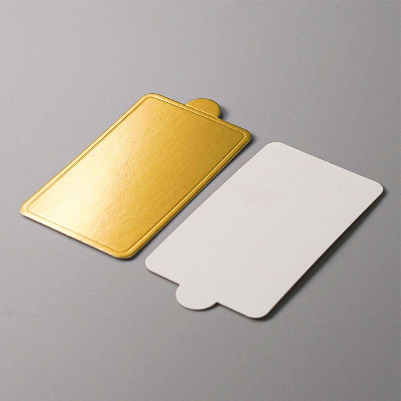 Heart Shaped Mini Gold Cake Boards Dessert Displays Tray Party Birthday Baking Mini gold white cake board for small cakes and dessert displays