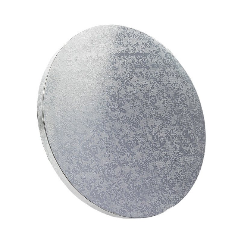 Wholesale Round Sturdy Sliver Cake Drums for Bakeries Cake drums 6 8 10 12 inch round boards for tiered cakes