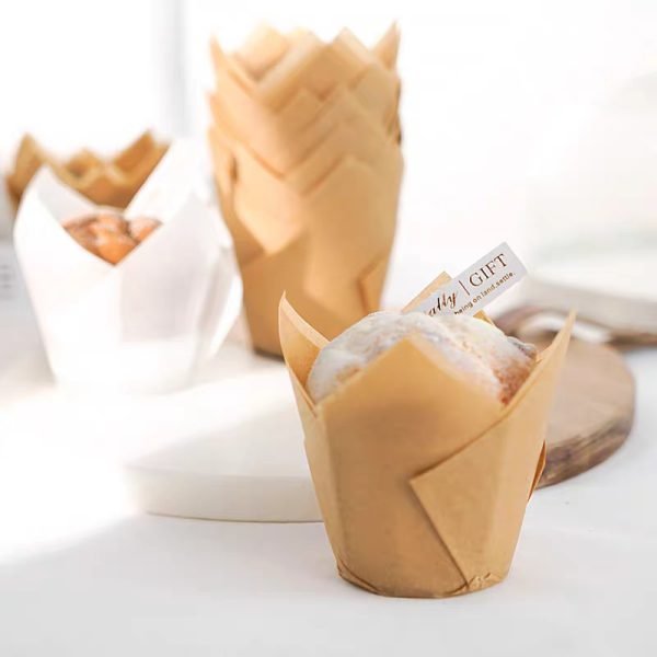 Bulk tulip cupcake liners – 40gsm greaseproof